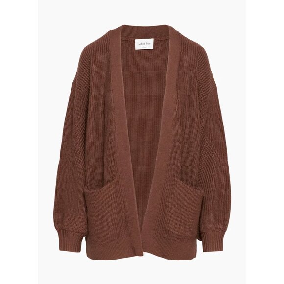 Wilfred Free Unwind Cardigan 100% Merino Wool yarn from Italy - Picture 5 of 12